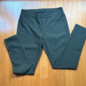 Lafayette 148 New York Forest Green Slim Chinos